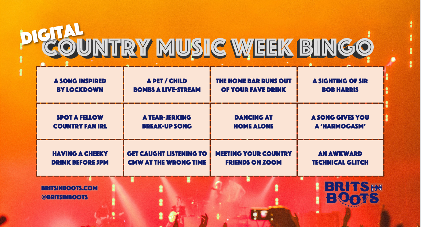 Country Music Week Bingo